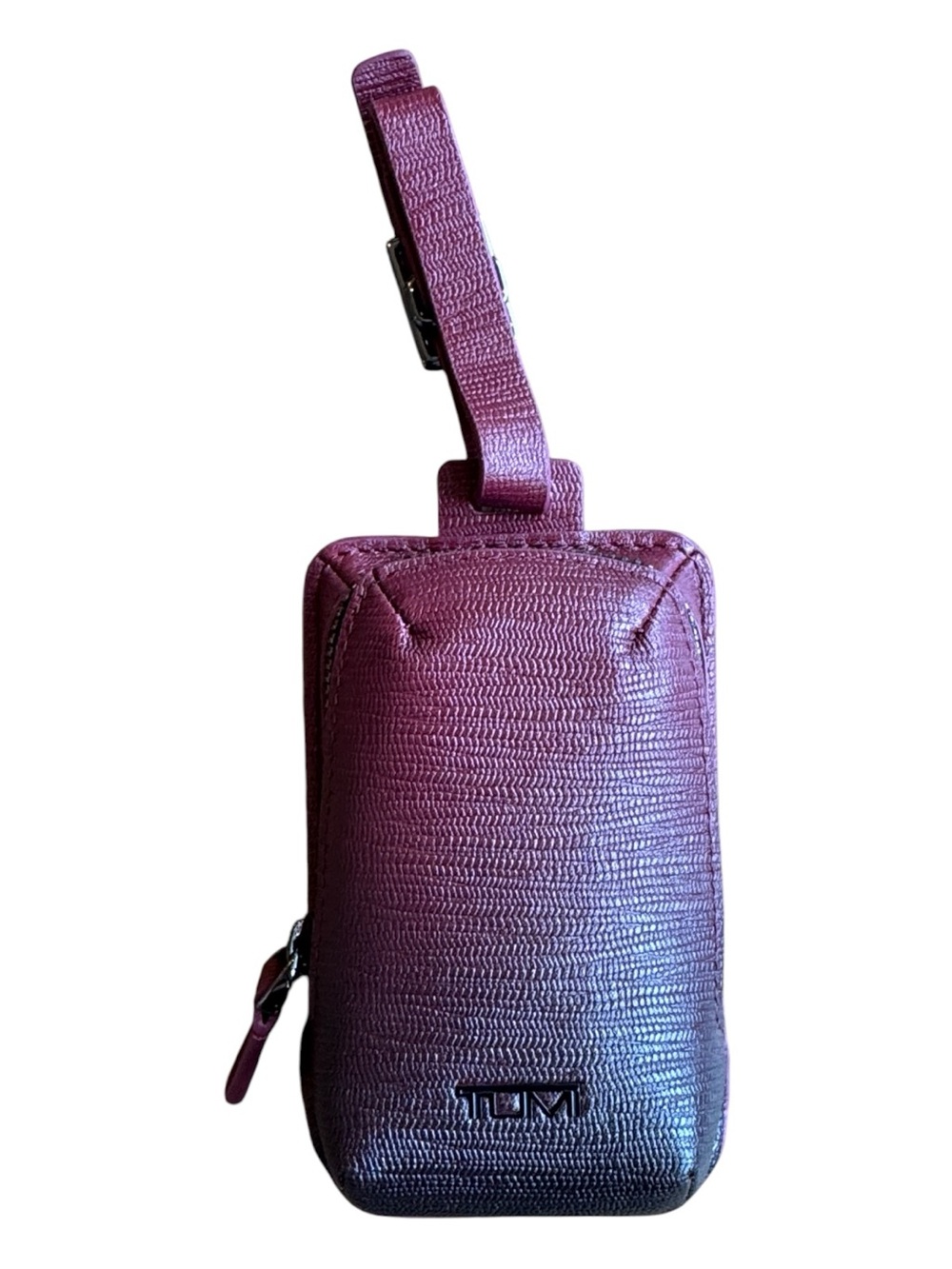 Tumi Province SLG Zip Pouch Berry Ombre Bag